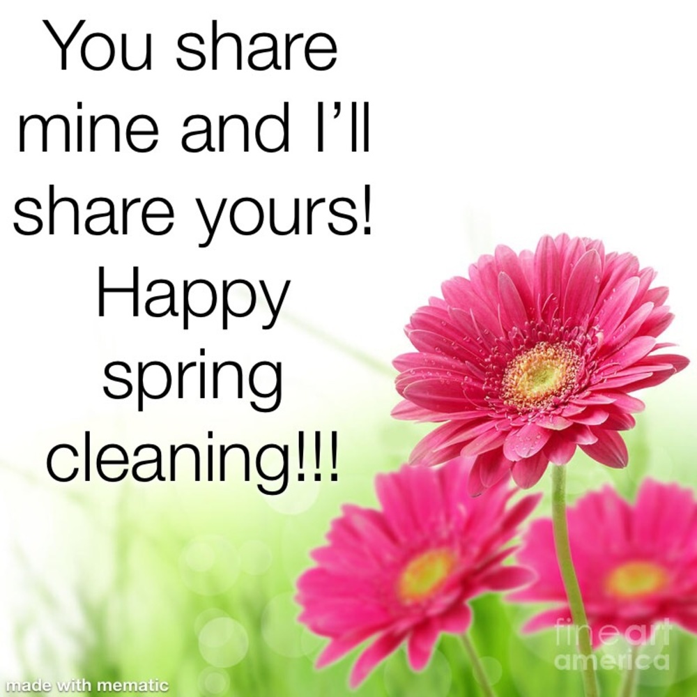 Share an item of mine & I’ll share one of yours!